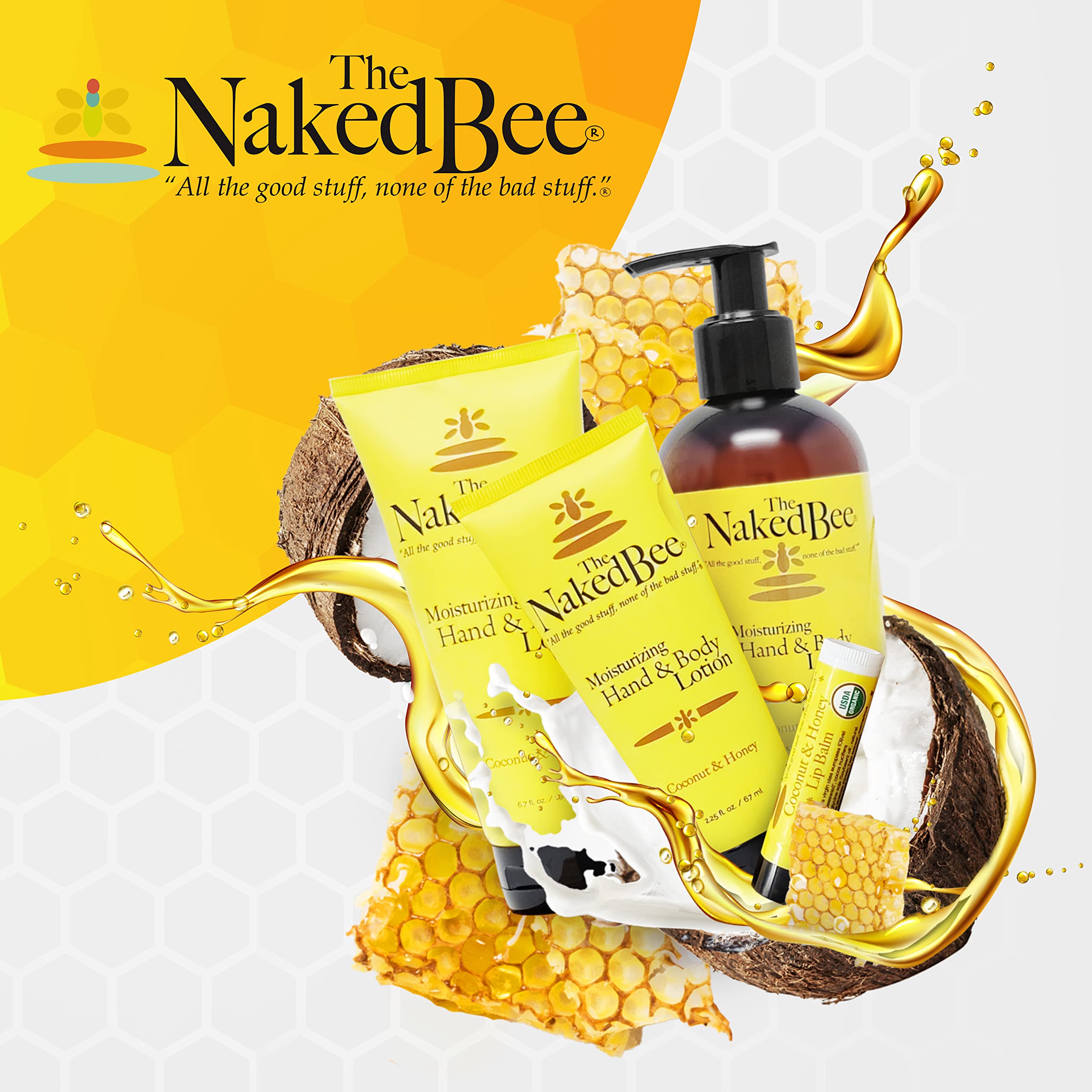 Amazon.com : The Naked Bee Orange Blossom Honey with Ceramide 3